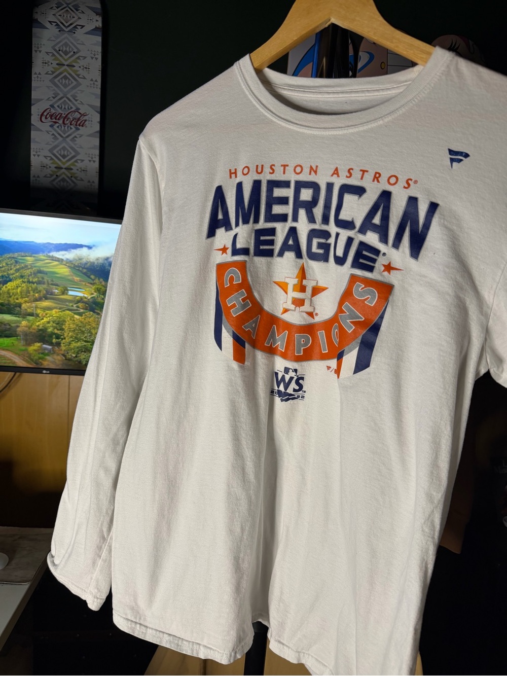 Houston Astros American League Champions World Series Long Sleeve Shirt